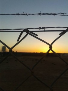 Zaatari - campo de refugiados visitado pela autora. Foto: Salam Alhaddad.